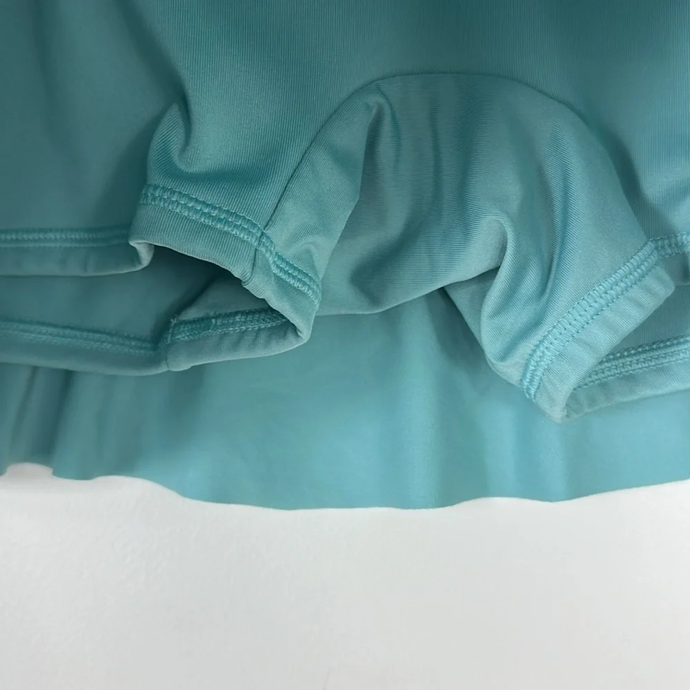 InPhorm Cool Mint Butterfly Classic tennis Ruffle Skirt Pickleball XL NWT - Picture 4 of 9